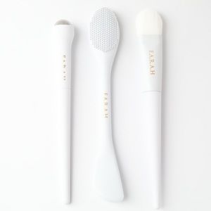 F.A.R.A.H The Skin Retreat Set Skincare Application Tools - 3 pc Set NEW SEALED
